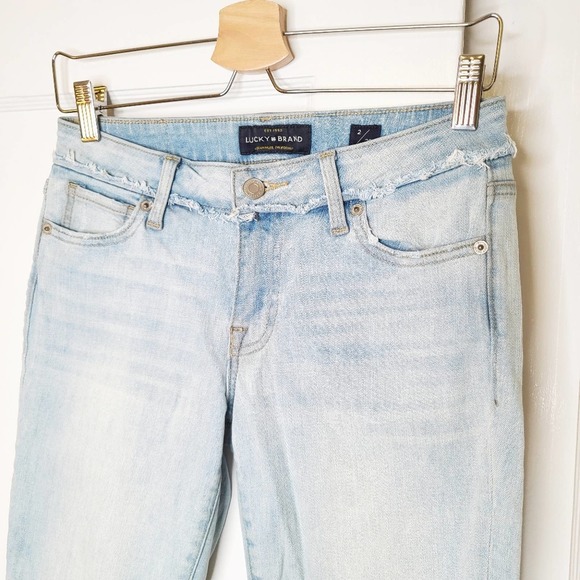 Lucky Brand Lolita Skinny Frayed Los Altos Jeans - Picture 5 of 7